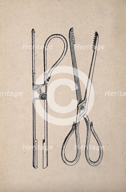 Surgical instruments. Creator: Unknown.