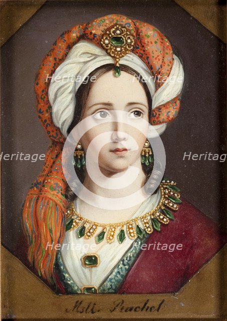 Élisa Rachel. Artist: Anonymous  