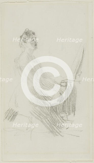 Study, c.1900. Creator: Anders Leonard Zorn.