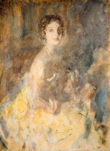 Mrs Richard Jessel, 1921. Creator: Ambrose McEvoy.