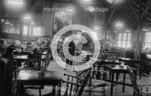 Y.M.C.A. hut, 1918. Creator: Bain News Service.