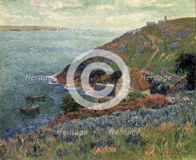 At the seashore', 1896.