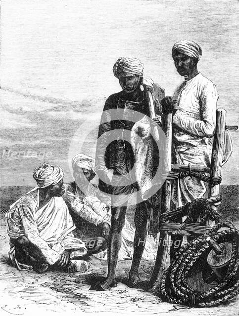 'Peasants of the Doab', c1891. Creator: James Grant.