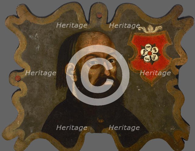 Coffin Portrait of a Man of Poraj Coat of Arms, between 1625-1675. Creator: Unknown.
