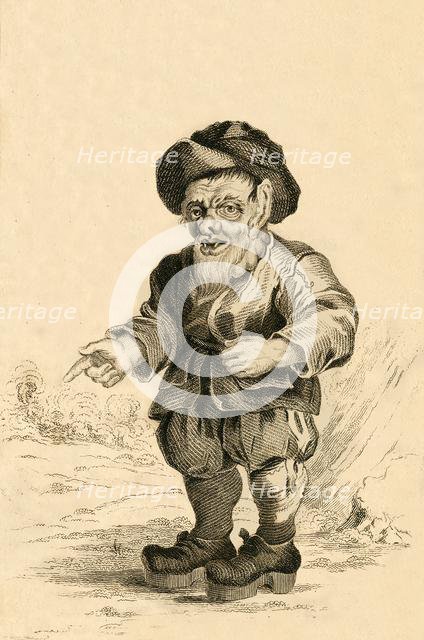 'Bertholde, Prime Minister to Alboinus King of Lombardy', 1821.  Creator: R Page.