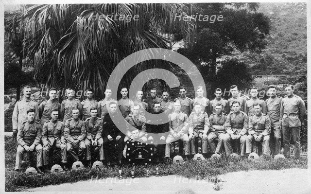 Group portrait of C Company, 2nd Battalion the King's Regiment, Iraq, 1926. Artist: Unknown