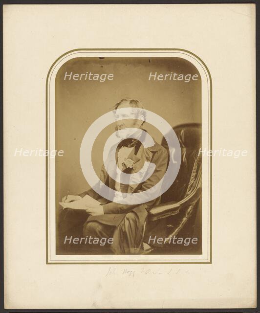 John Hogg, F.R.S., 1855. Creator: Maull & Polyblank.