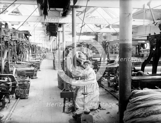 Early Blanket Factory, Witney, Oxfordshire, 1898. Artist: Henry Taunt