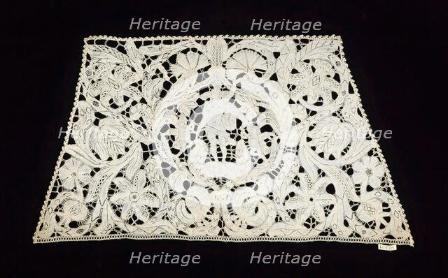 Cuffs, probably Flemish, late 17th century. Creator: Unknown.