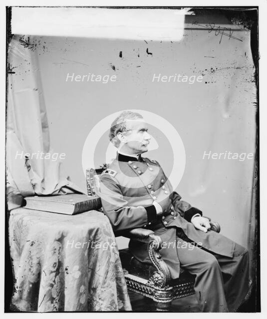 General A.A. Humphreys, US Army, between 1860 and 1875. Creator: Unknown.