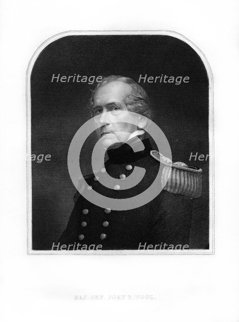 John Ellis Wool, officer in the United States Army, (1872).  Creator: Unknown.