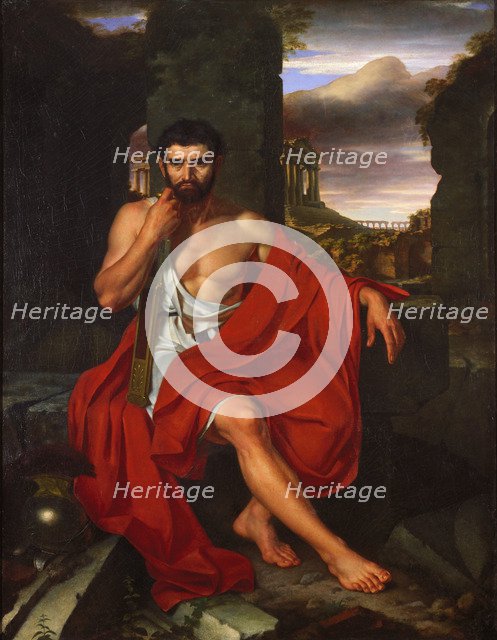 Gaius Marius Amid the Ruins of Carthage, 1807. Artist: Vanderlyn, John (1775-1852)