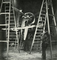'Flight Mechanics; Also a W.A.A.F. Trade', c1943. Creator: Cecil Beaton.