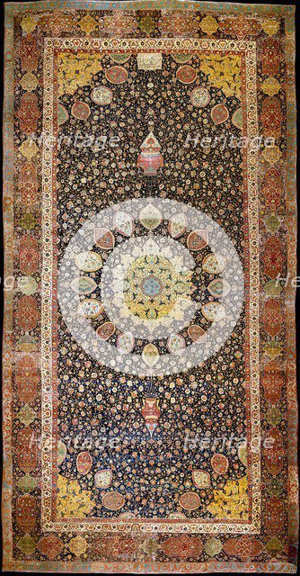 The Ardabil Carpet, c.1540. Artist: Iranian master  