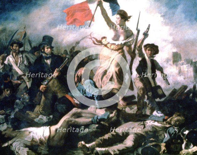 'Liberty Leading the People', 1830. Artist: Eugène Delacroix