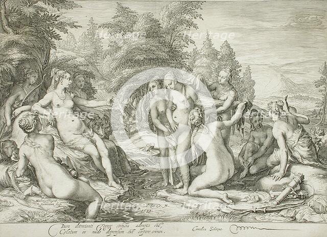 Diana and Callisto, 1599. Creator: Jan Saenredam.