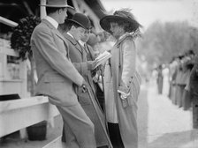 Gerry, Mrs. Peter Goelet - Horse Show, 1911. Creator: Harris & Ewing.
