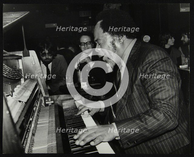 Roland Hanna playing the piano, 1980. Artist: Denis Williams