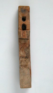 Wood Fragment, Coptic, 4th-7th century. Creator: Unknown.