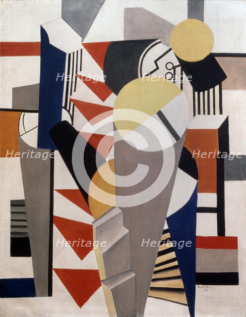 'Composition', 1918.  Creator: Fernand Leger.