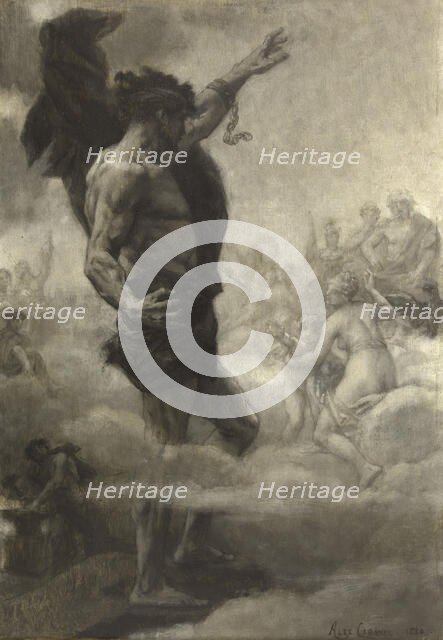 Le Titan, 1884. Creator: Alexandre Cabanel.