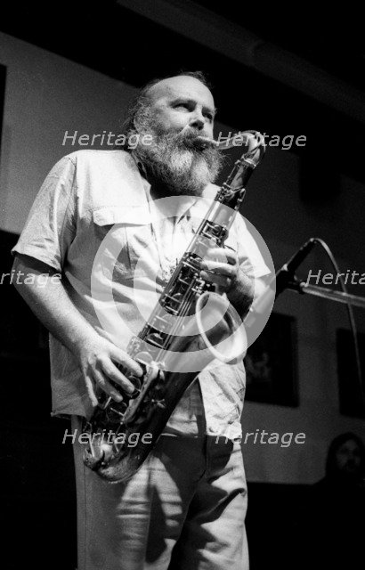 Don Weller, The Gun, Croydon, Surrey, July, 1988.  Artist: Brian O'Connor.