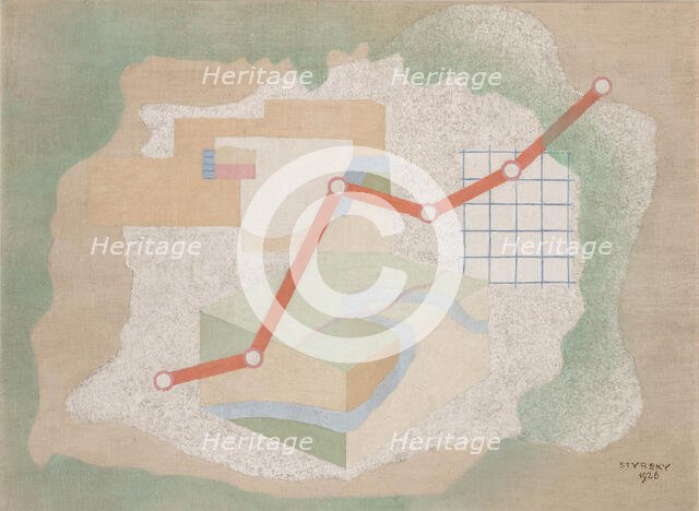 Cave, 1926. Creator: Styrsky, Jindrich (1899-1942).