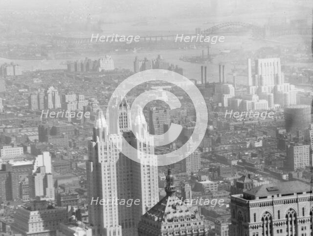 New York City views, between 1931 and 1938. Creator: Arnold Genthe.