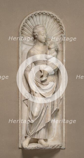 Charity, 1475/1480. Creator: Mino da Fiesole.