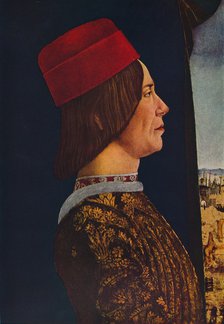 'Giovanni II Bentivoglio', 1474-1477. Artist: Ercole de' Roberti.