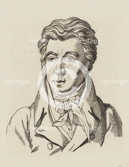 Portrait of the Composer Peter von Winter (1754-1825) , ca 1820. Creator: Anonymous.