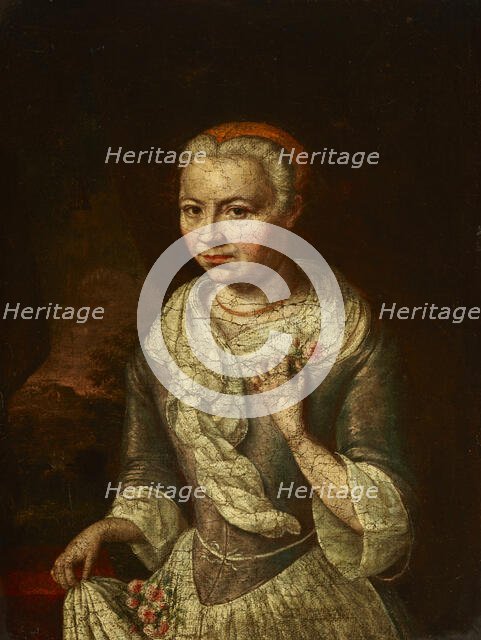 Portrait of a Woman, 4th quarter of 18th century. Creator: Unknown.