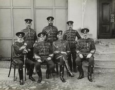 Grand Duke Grand Duke Nicholas Nikolaevich (the Elder) of Russia, Prince Vasilchikov and Count Voron Artist: Anonymous  