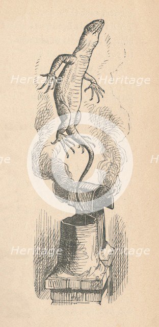 'The Lizard', 1889. Artist: John Tenniel.