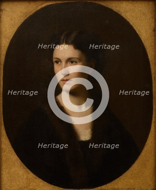 Portrait of Olga Pavlovna Orlova, née Krivtsova.