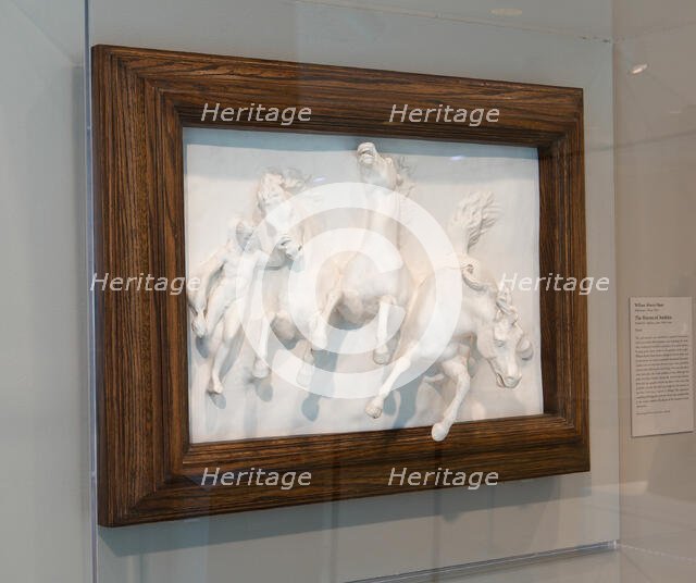 The Horses of Anahita, Modeled 1848/50, cast 1882/1910. Creator: William Morris Hunt.