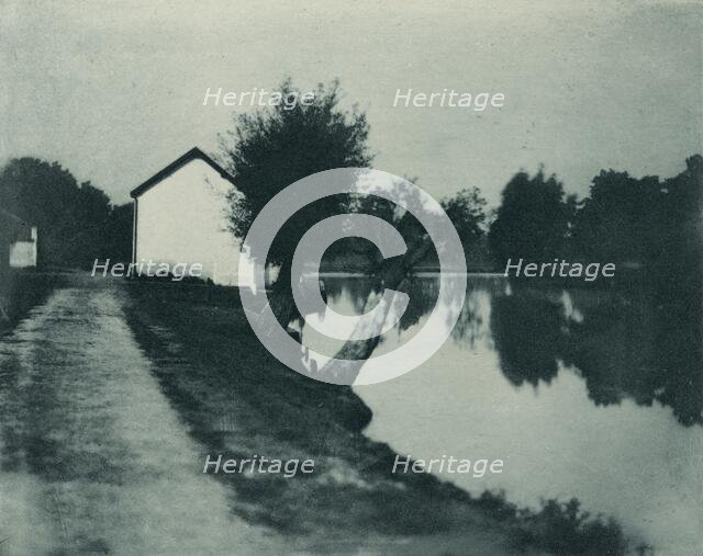 The Moonlit River, 1890-1891, printed 1893. Creator: Dr Peter Henry Emerson.