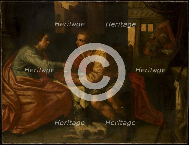 Esau selling his Birthright, after 1609. Creator: Unknown.