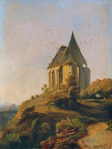 Church ruins, 1854. Creator: Carl Geyling.