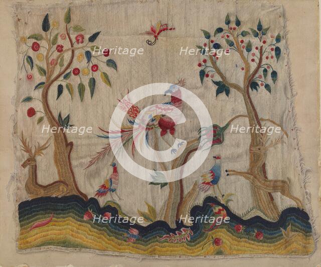 Chair Seat, 1935/1942. Creator: Suzanne Chapman.