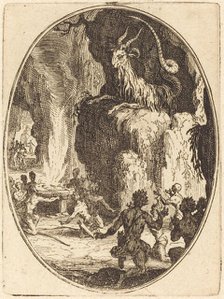 The Cult of the Demon, probably 1627. Creator: Jacques Callot.