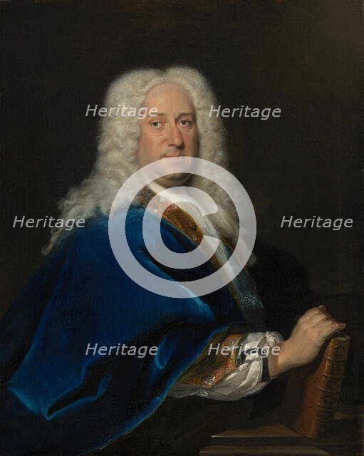 Portrait of a Man, c1730-1750. Creator: Cornelis Troost.