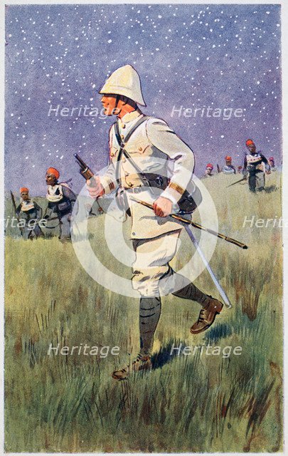 Captain J Fiegenschuh, Abécher, 1910. Artist: Unknown