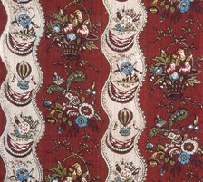 Panel (Furnishing Fabric), Nantes, c. 1785. Creator: Unknown.