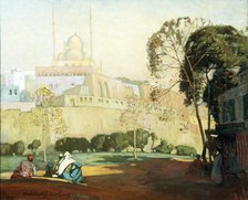 The Citadel, Cairo, 1918. Creator: Archibald Frank Nicoll.
