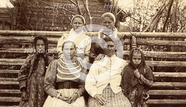 Cossacks, 1909. Creator: Nikolai Georgievich Katanaev.