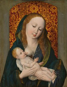 Virgin and Child (Madonna Lactans), c.1500. Creator: Anon.
