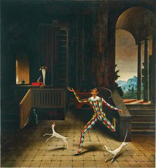 The Wizard and the Harlequin, 1927. Creator: Sedlacek, Franz (1891-1945).