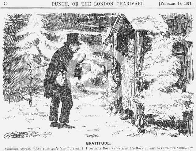 'Gratitude', 1871. Artist: Unknown