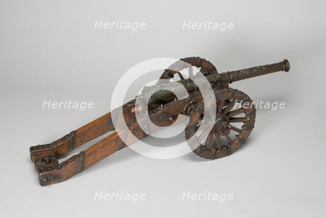 Model Artillery with Field Carriage, France, 1580/1600. Creator: Master Dodemont of Normandy.